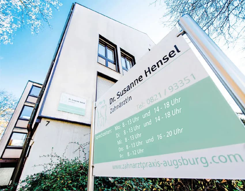 Dr. Susanne Hensel — Foto aus dem Google-Eintrag der Praxis