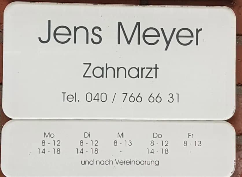 Praxis Jens Meyer — Foto aus dem Google-Eintrag der Praxis