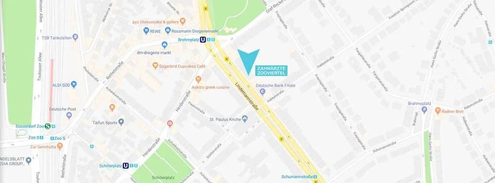 ZAHNAERZTE ZOOVIERTEL — Foto aus dem Google-Eintrag der Praxis