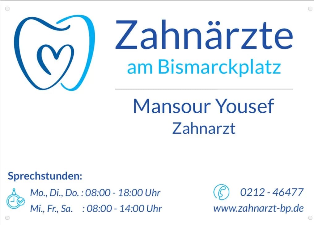 Zahnärzte am Bismarckplatz — Foto aus dem Google-Eintrag der Praxis
