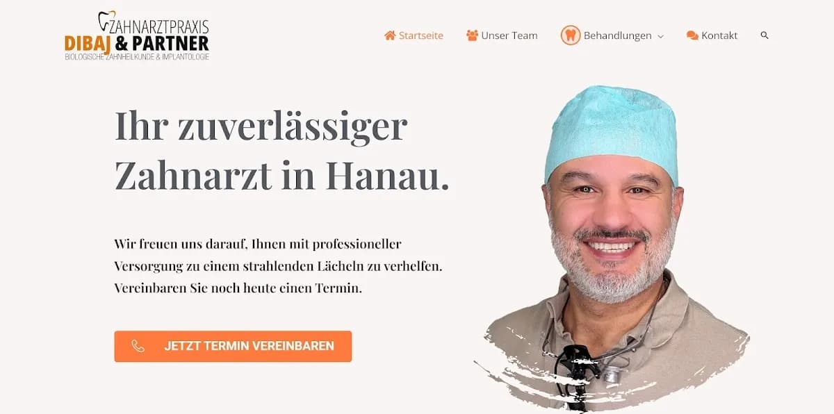 Zahnarztpraxis Dibaj & Partner — Foto aus dem Google-Eintrag der Praxis