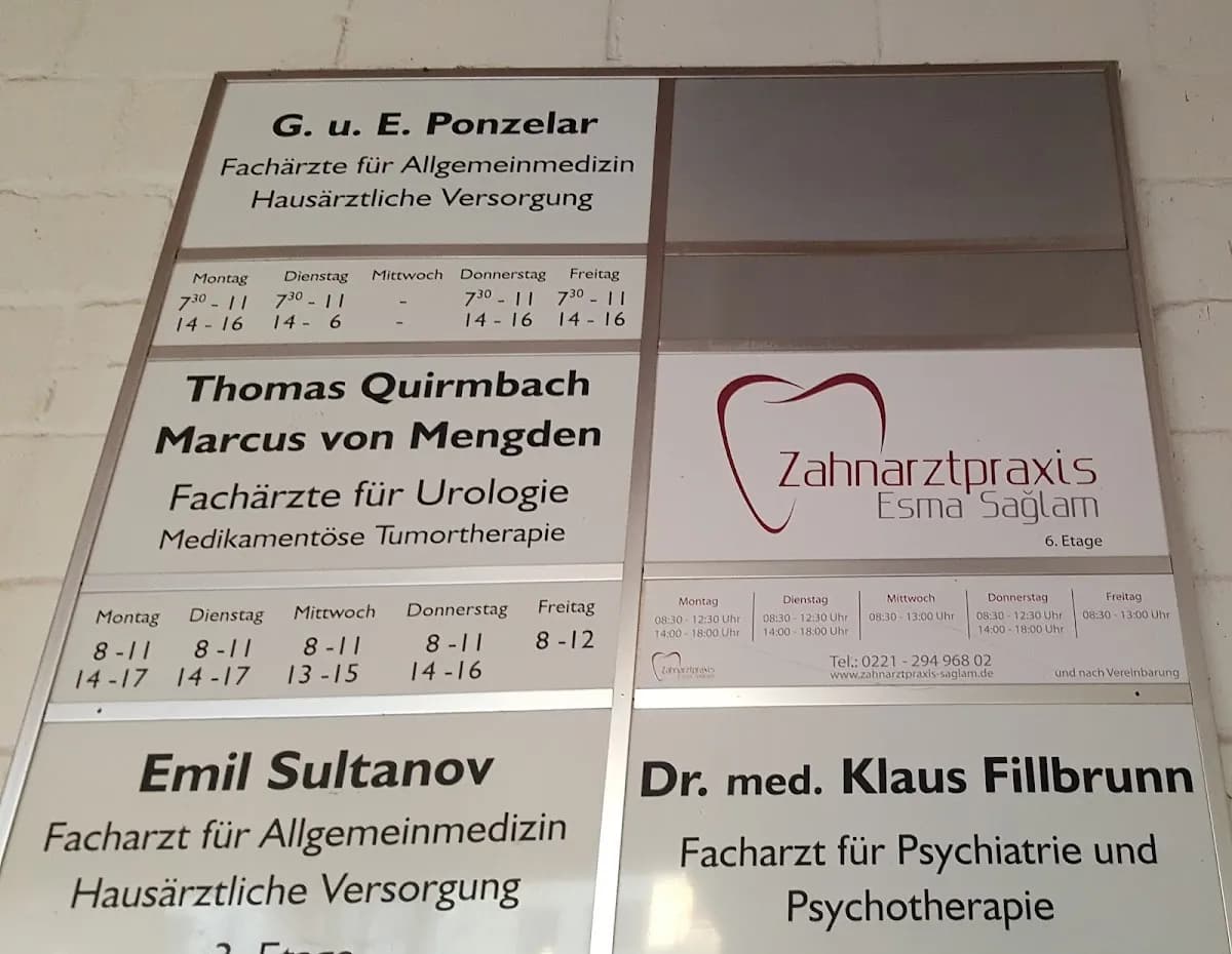 Zahnarztpraxis Saglam — Foto aus dem Google-Eintrag der Praxis