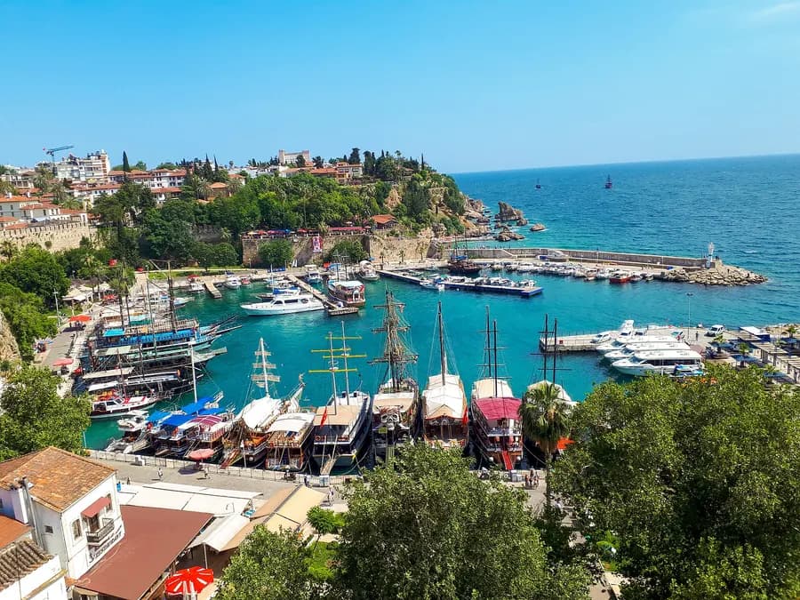 Kaleiçi, die Altstadt
