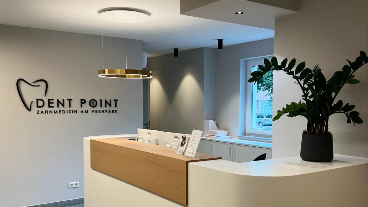 Dent Point Düsseldorf | Zahnmedizin am Veenpark — Foto aus dem Google-Eintrag der Praxis