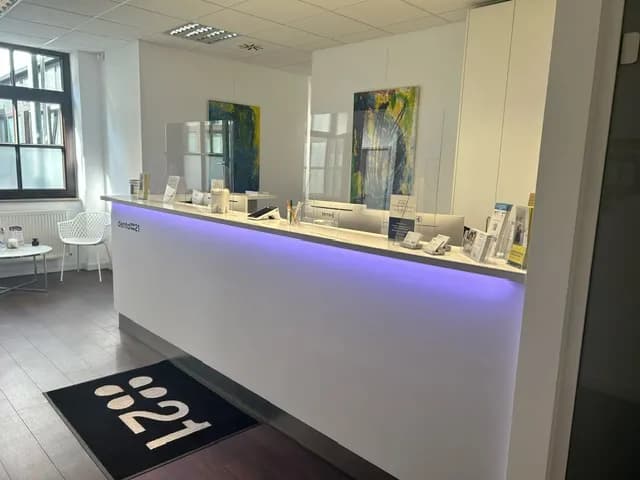 Dental21 Augsburg — Foto aus dem Google-Eintrag der Praxis