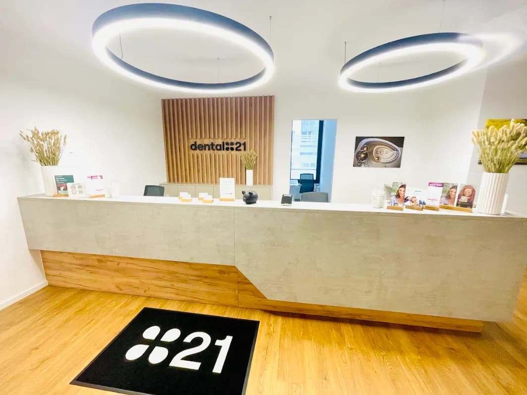 Dental21 Hauptwache — Foto aus dem Google-Eintrag der Praxis
