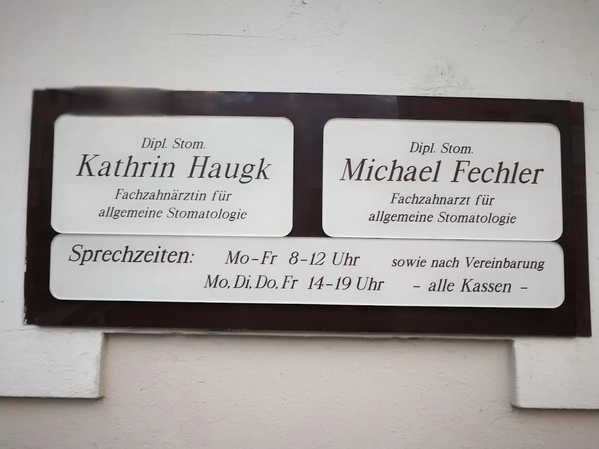 Dipl. Stom. Kathrin Haugk — Foto aus dem Google-Eintrag der Praxis