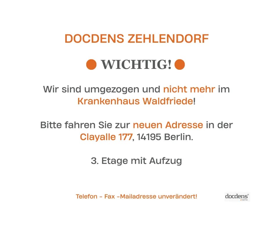 docdens Zehlendorf - Zahnarzt, Implantologie, Zahnersatz — Foto aus dem Google-Eintrag der Praxis