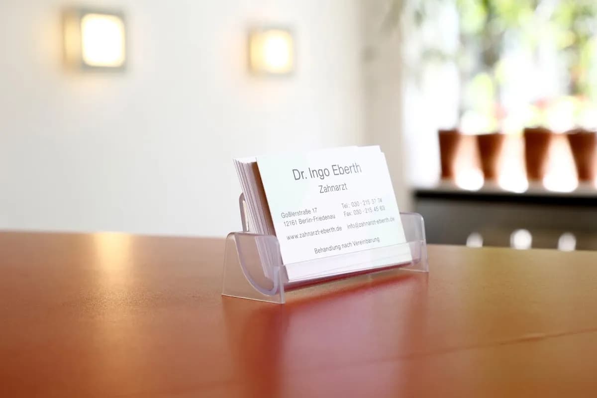 Dr. Ingo Eberth — Foto aus dem Google-Eintrag der Praxis