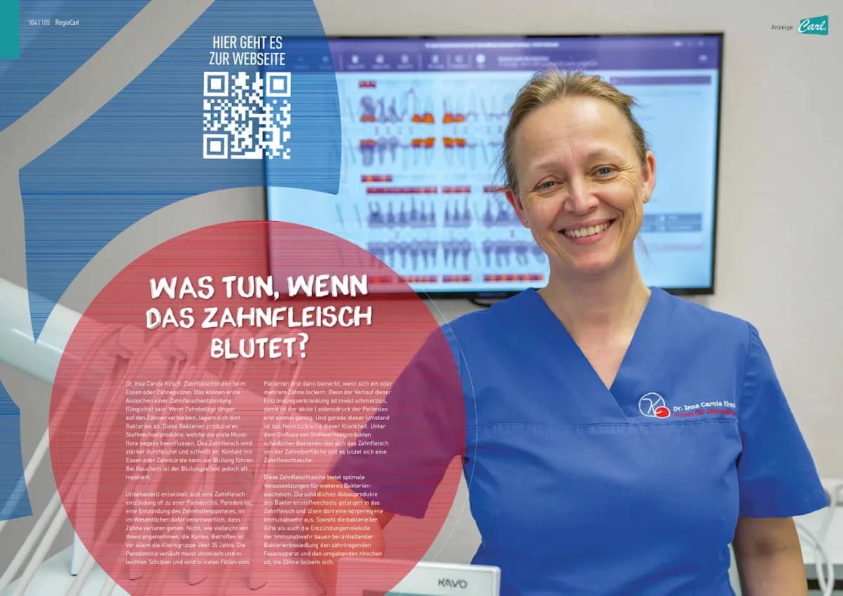 Dr. Insa Carola Kirsch Praxis für Zahnheilkunde — Foto aus dem Google-Eintrag der Praxis