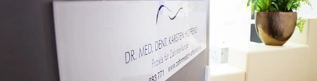 Dr. Karsten Hoffend — Foto aus dem Google-Eintrag der Praxis