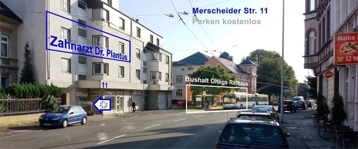 Dr. Marius Plantus — Foto aus dem Google-Eintrag der Praxis