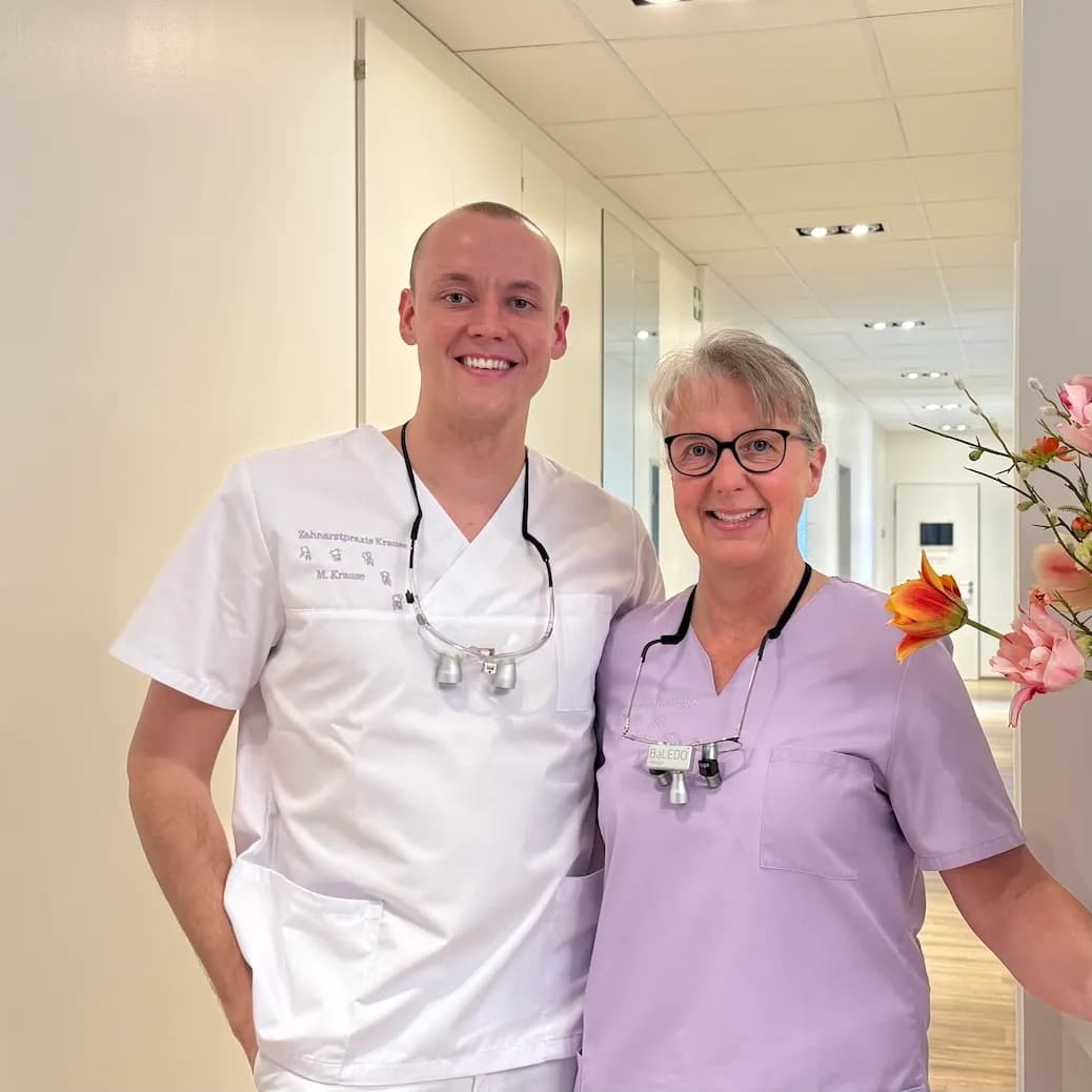 Dr. med. dent. Birgit Krause M.Sc. — Foto aus dem Google-Eintrag der Praxis