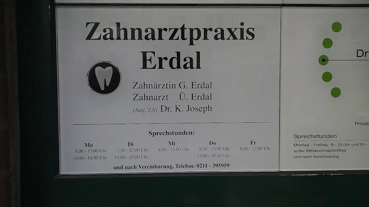 Dr.med.dent. Gülay Erdal Zahnärztin — Foto aus dem Google-Eintrag der Praxis