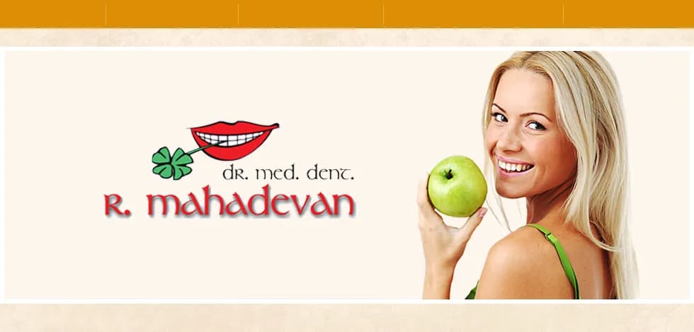 Dr. med. dent. Roland Mahadevan — Foto aus dem Google-Eintrag der Praxis