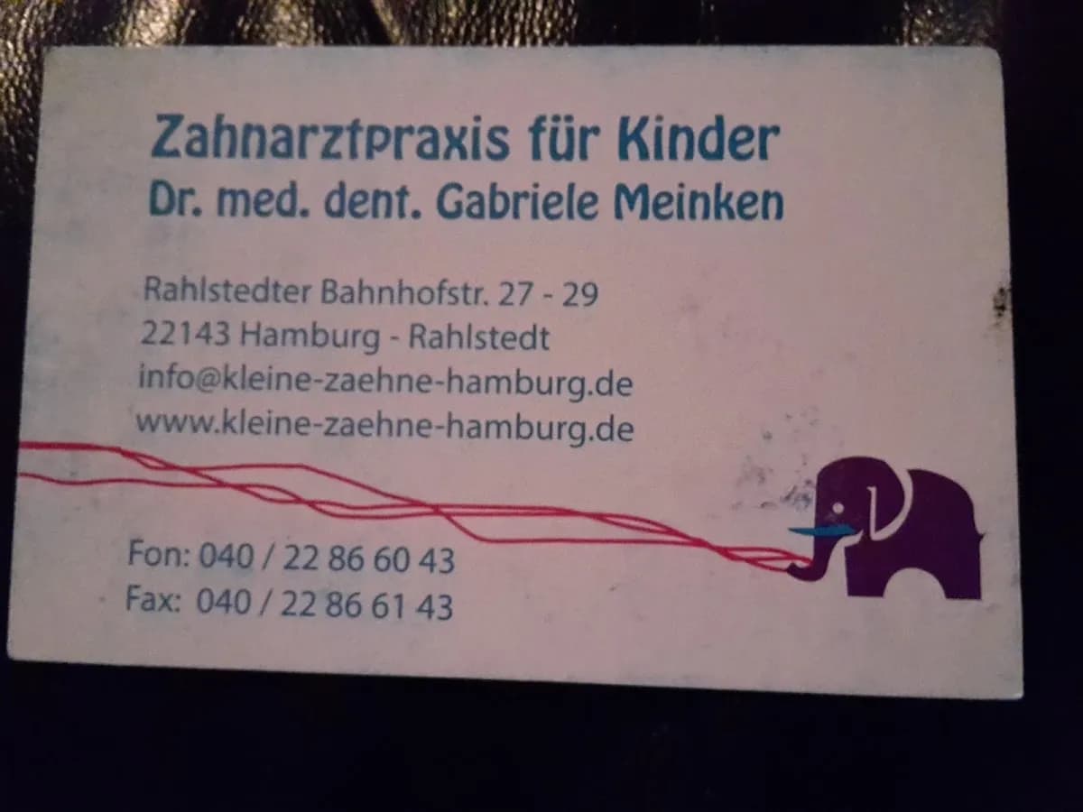 Kinderzahnarztpraxis, Zahnarztpraxis für Kinder Kleine Zähne — Foto aus dem Google-Eintrag der Praxis