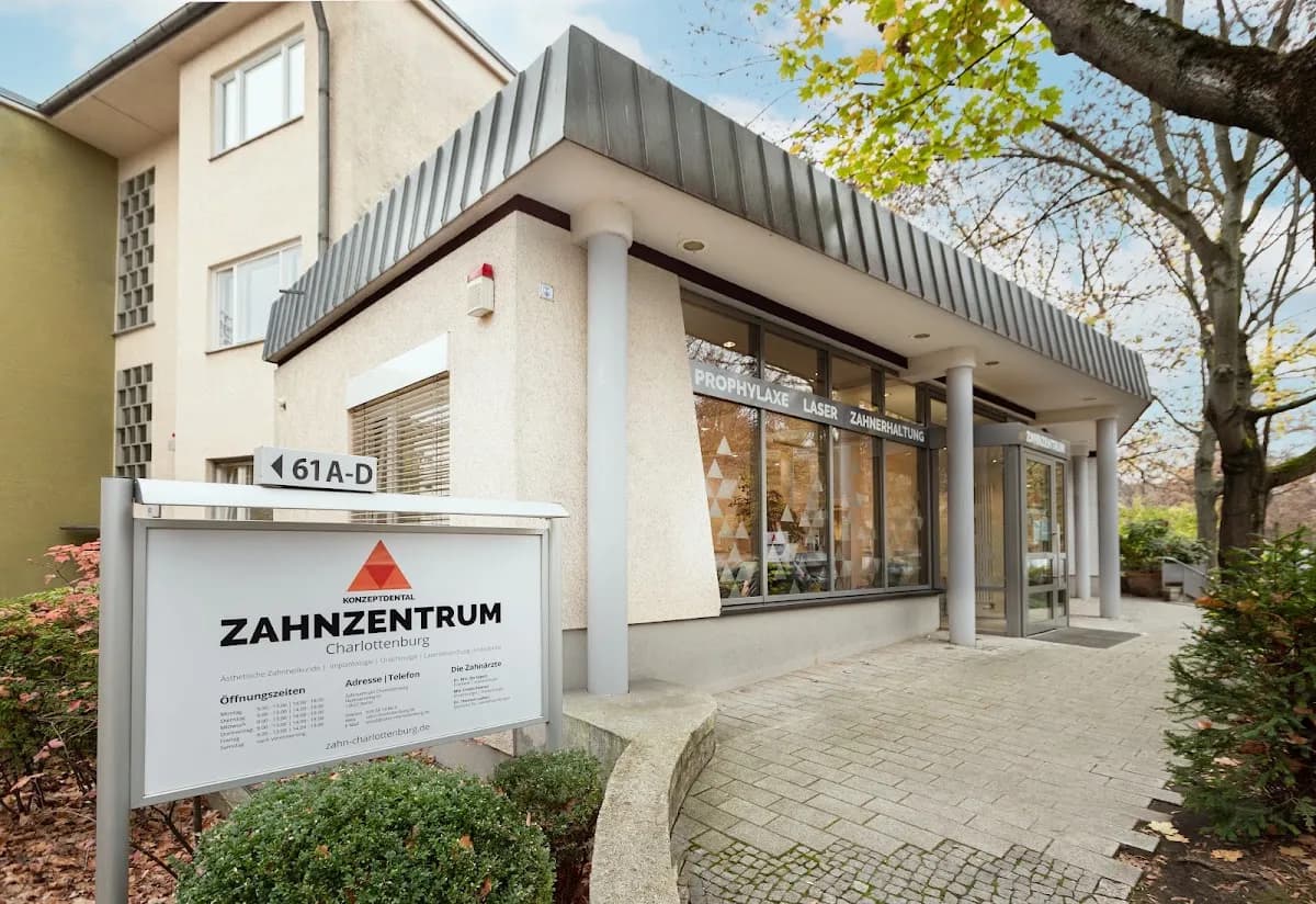 Konzeptdental Zahnzentrum Charlottenburg - Dr. Thomas Luyken, Dr. Freddi Zelener M. Sc., Dr. Ilja Sapiro M. Sc. — Foto aus dem Google-Eintrag der Praxis