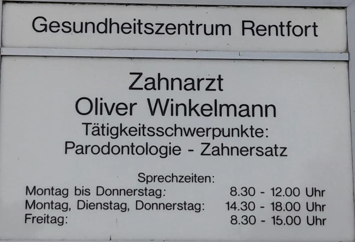 Oliver Winkelmann — Foto aus dem Google-Eintrag der Praxis