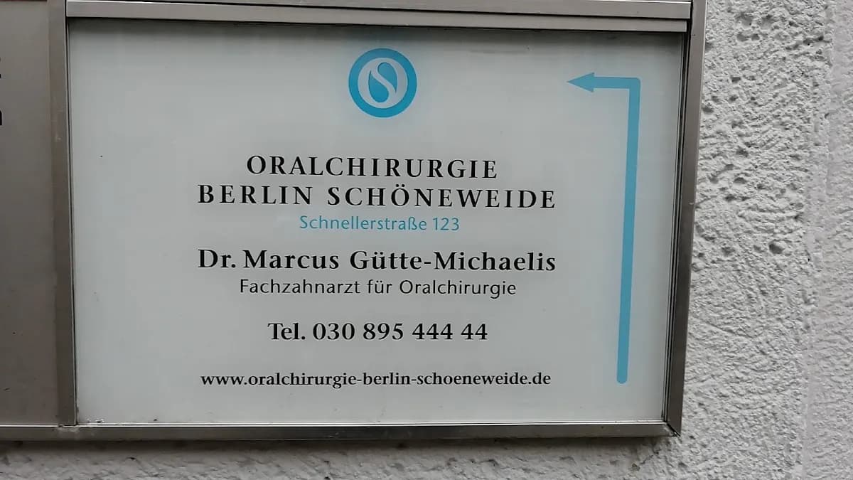 Oralchirurgie Berlin Dr. Marcus Gütte-Michaelis — Foto aus dem Google-Eintrag der Praxis