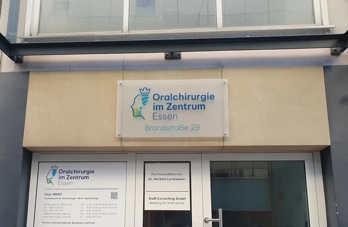Oralchirurgie im Zentrum Essen — Foto aus dem Google-Eintrag der Praxis