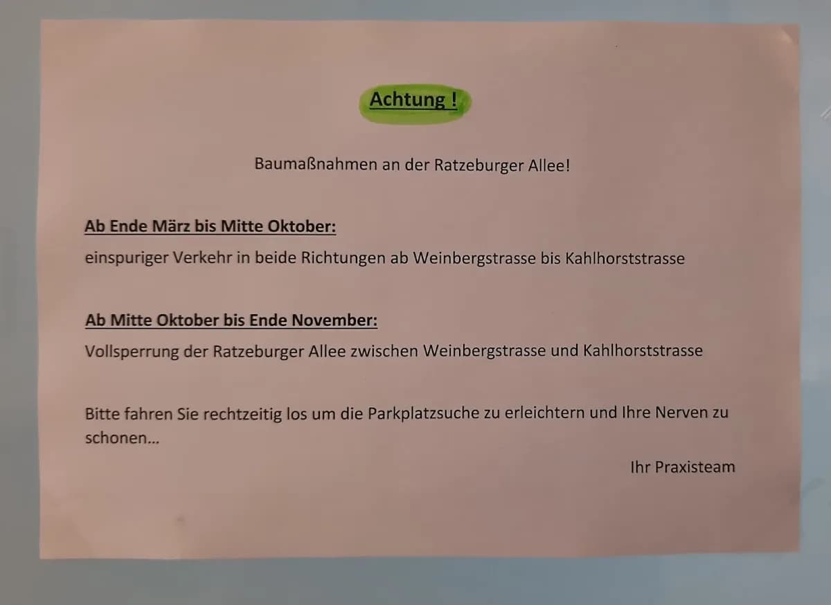 Praxis für Zahnmedizin & Prophylaxe - Dr. Dreesen & Dr. von Zydowitz — Foto aus dem Google-Eintrag der Praxis
