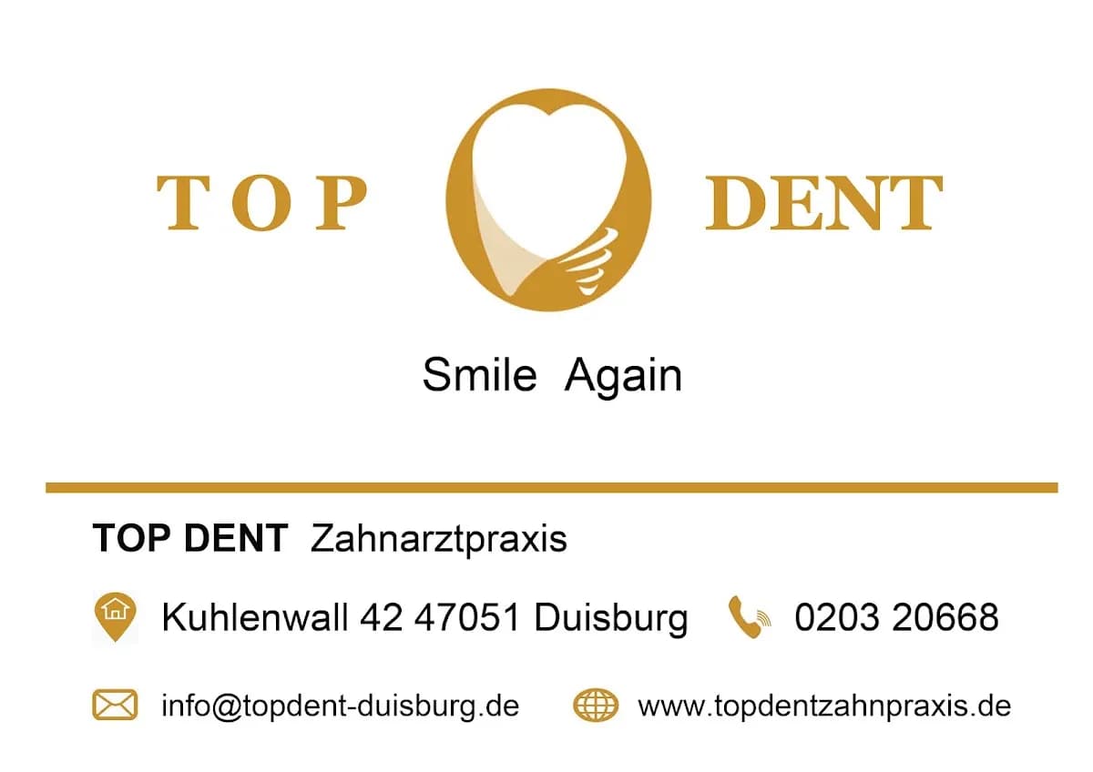 Top Dent Zahnarztpraxis Duisburg — Foto aus dem Google-Eintrag der Praxis