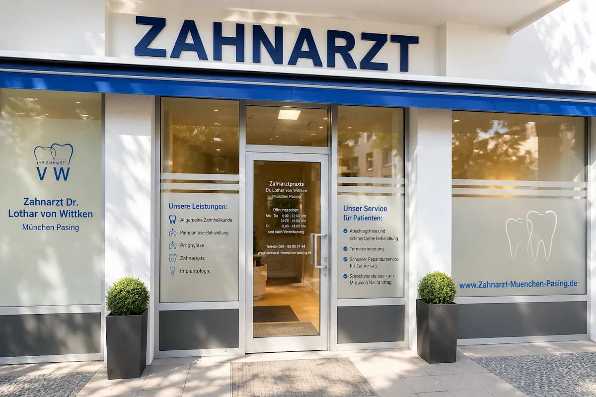 Zahnarzt Dr. Lothar von Wittken - Zahnarzt Pasing — Foto aus dem Google-Eintrag der Praxis