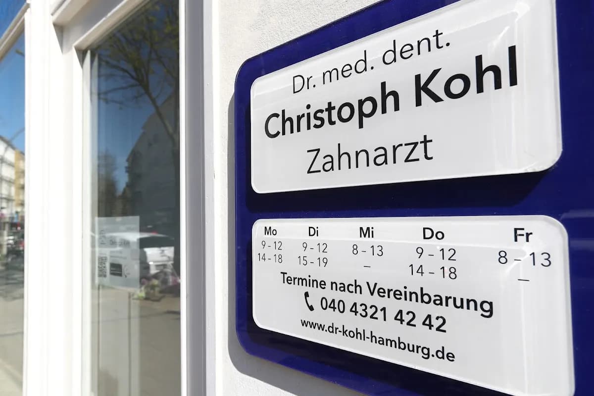 Zahnarzt Praxis Dr. Christoph Kohl — Foto aus dem Google-Eintrag der Praxis
