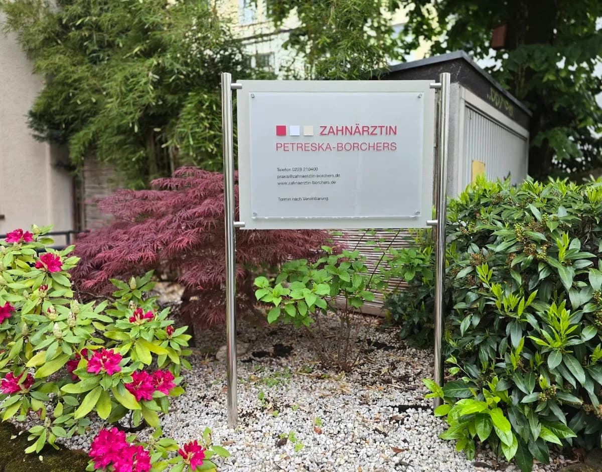Zahnärztin Petreska-Borchers — Foto aus dem Google-Eintrag der Praxis