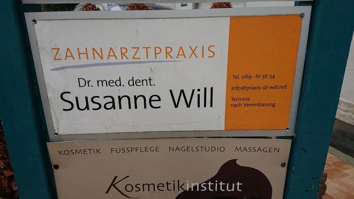 Zahnarztpraxis am Schweizer Platz, Eliette Kajems (ehemals Dr. med. dent. Will) — Foto aus dem Google-Eintrag der Praxis