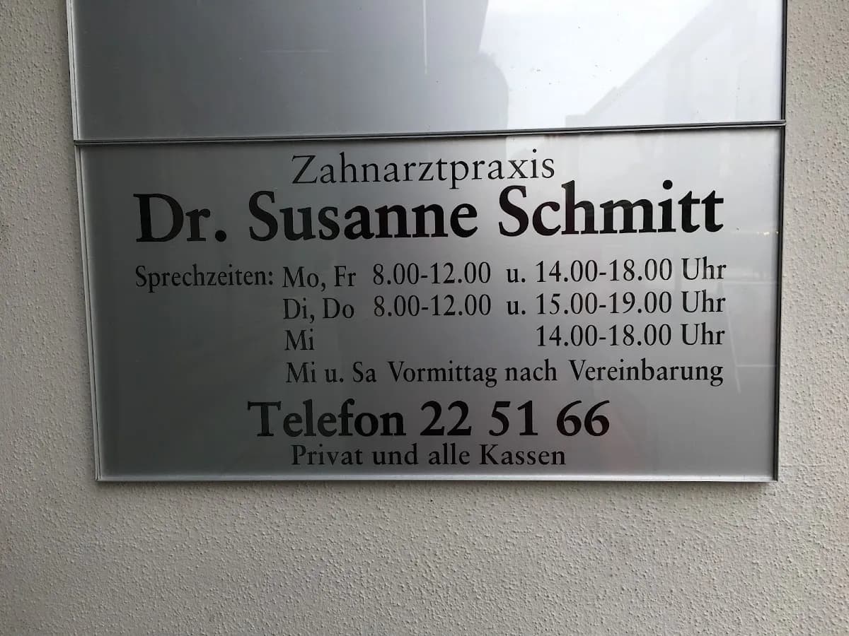 Zahnarztpraxis Dr. Susanne Schmitt — Foto aus dem Google-Eintrag der Praxis