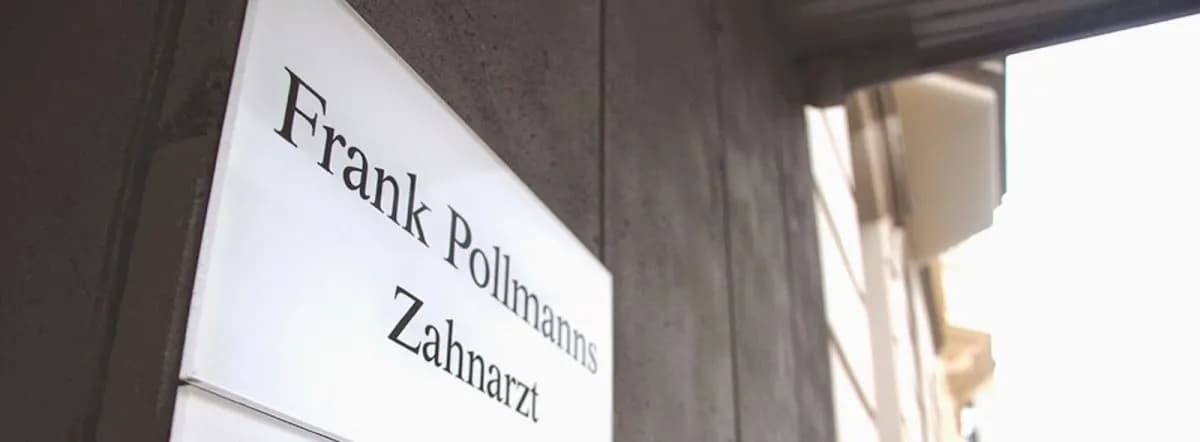 Zahnarztpraxis Frank Pollmanns — Foto aus dem Google-Eintrag der Praxis