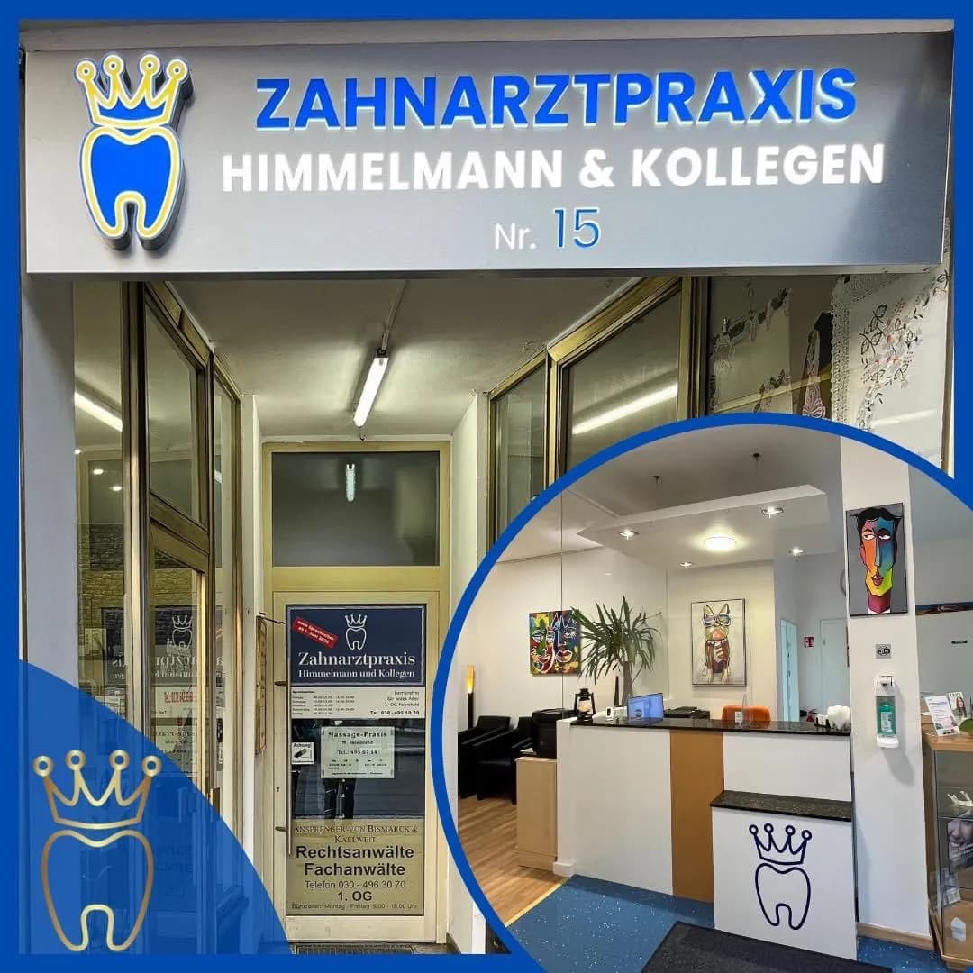 Zahnarztpraxis Himmelmann und Kollegen in Reinickendorf — Foto aus dem Google-Eintrag der Praxis