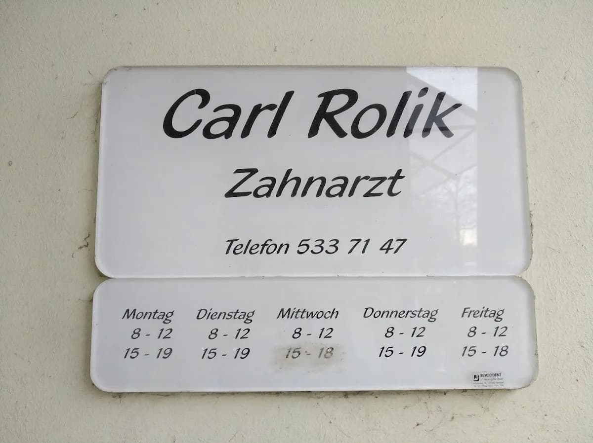 Zahnarztpraxis Svetlana Bischof / Carl Rolik — Foto aus dem Google-Eintrag der Praxis