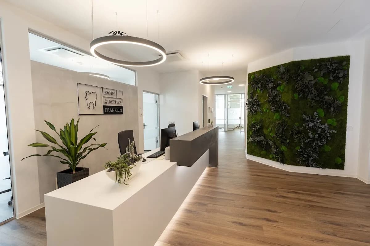 Zahnquartier Franklin — Foto aus dem Google-Eintrag der Praxis